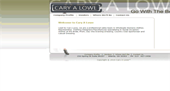 Desktop Screenshot of caryalowe.com